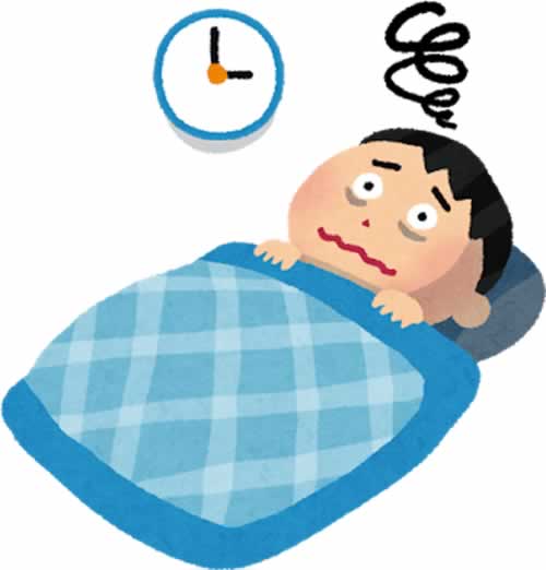 寝付けず不眠に…日常生活に影響する不眠症は生活習慣から！