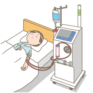 在宅で生活する透析患者さんで気を付けることは？